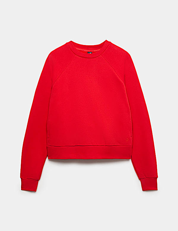 Cotton Rich Crew Neck Sweatshirt - IL