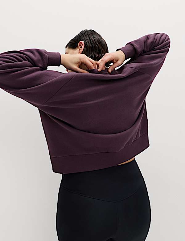 Cotton Rich Crew Neck Sweatshirt - NZ