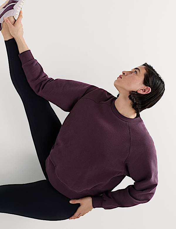 Cotton Rich Crew Neck Sweatshirt - NZ