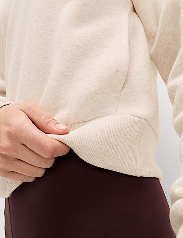 Cotton Rich Crew Neck Sweatshirt - CZ