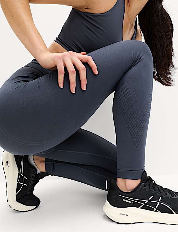 Go Seamless Jacquard High Waisted Leggings - GR