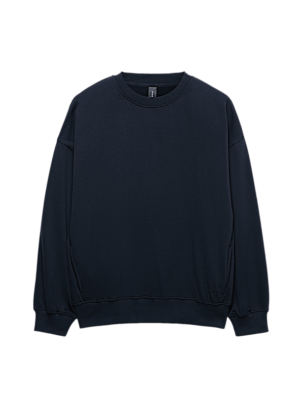 Cotton Rich Oversized Sweatshirt