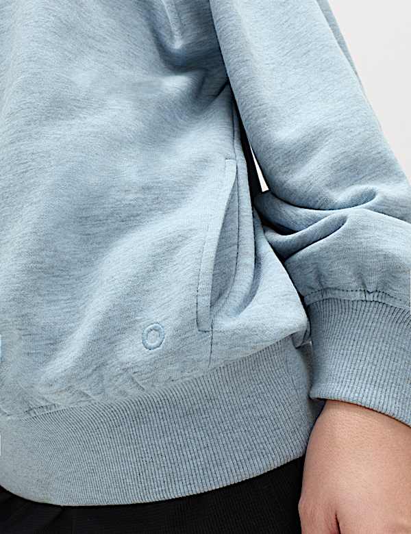 Cotton Rich Oversized Sweatshirt - JP