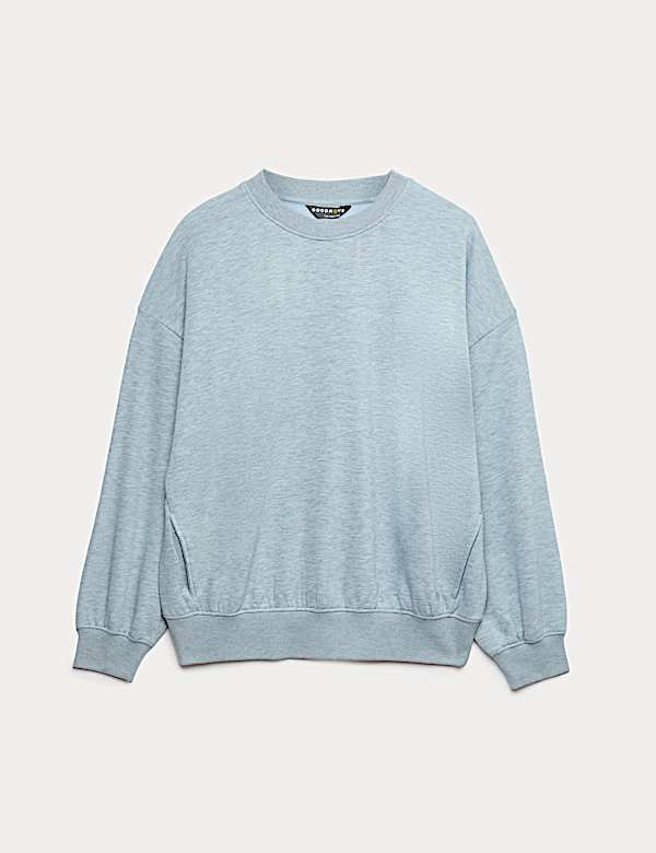 Cotton Rich Oversized Sweatshirt - JP