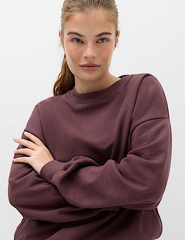 Sweatshirt Oversize Bahan Katun - ID