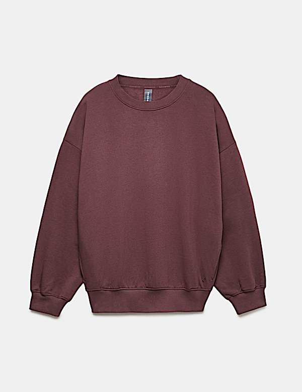 Sweatshirt Oversize Bahan Katun - ID