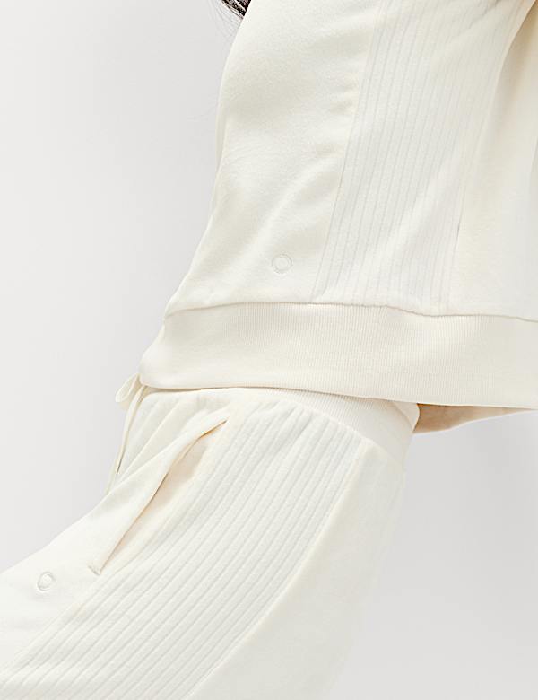 Velour Crew Neck Supersoft Sweatshirt - AU