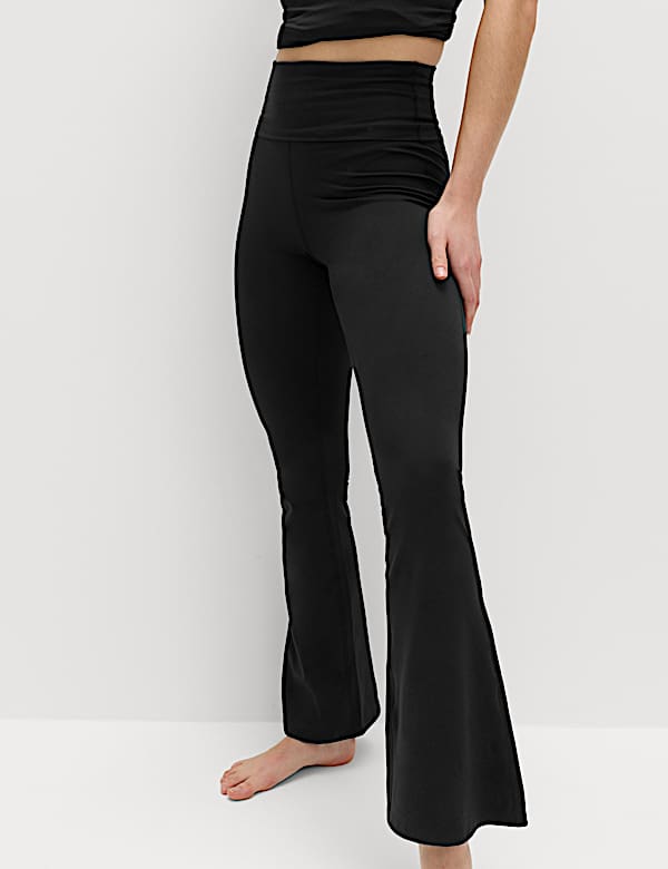 Leggings Go Balance coupe &eacute;vas&eacute;e &agrave; revers &agrave; la taille - LU