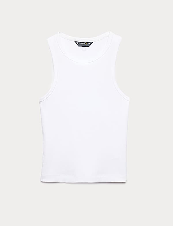 Modal Rich Textured Round Neck Fitted Vest - CH