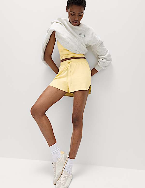 Supersoft High Waisted Relaxed Shorts - US