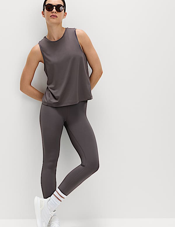 Essential Round Neck Boxy Vest Top - JE