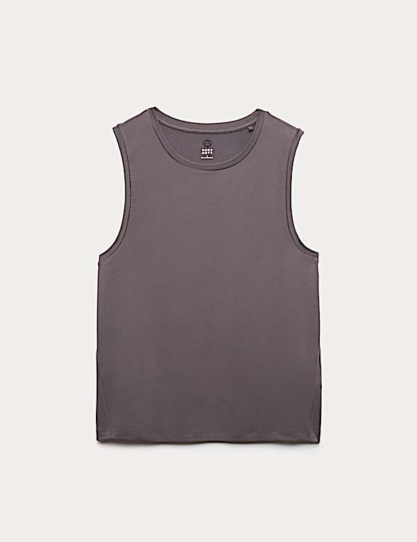 Essential Round Neck Boxy Vest Top - AL