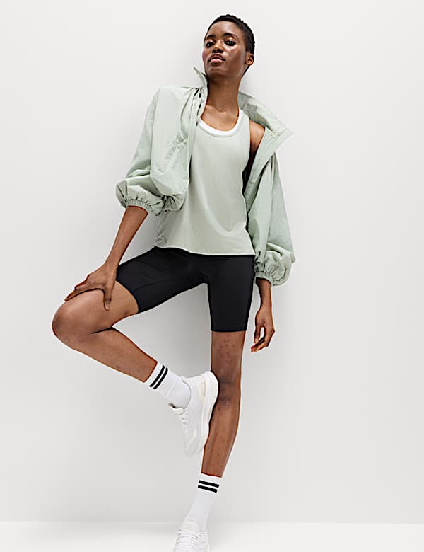 Modal Blend Pleat Back Relaxed Vest Top - EE