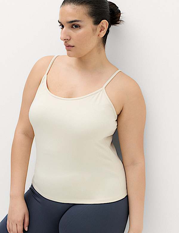 Modal Rich Lightweight 2-in-1 Double Layer Vest Top - EE