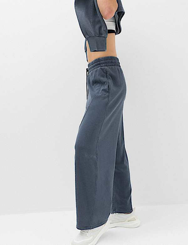 Cotton Rich Garment Dye Barrel Joggers - LT