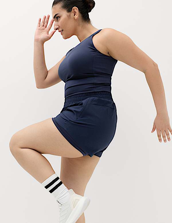 Seersucker Double Layer Shorts - RS