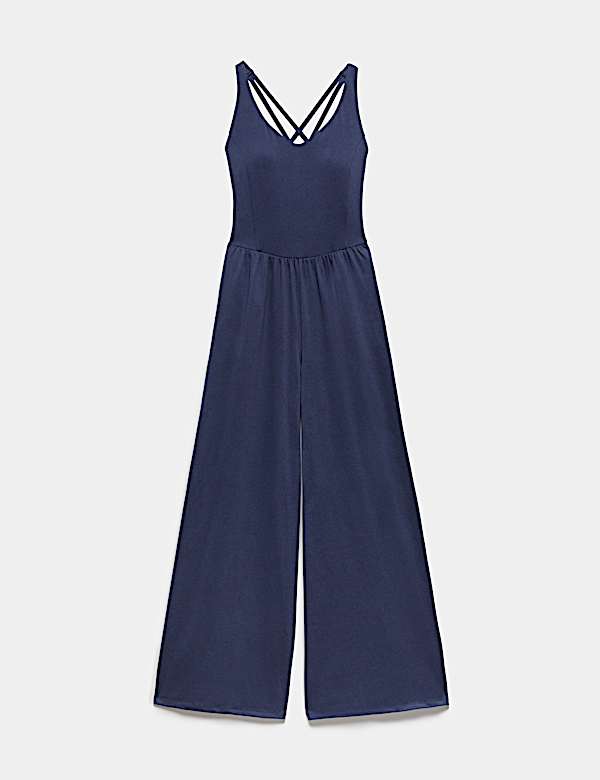 Supersoft Marl Strappy Back Jumpsuit - IL