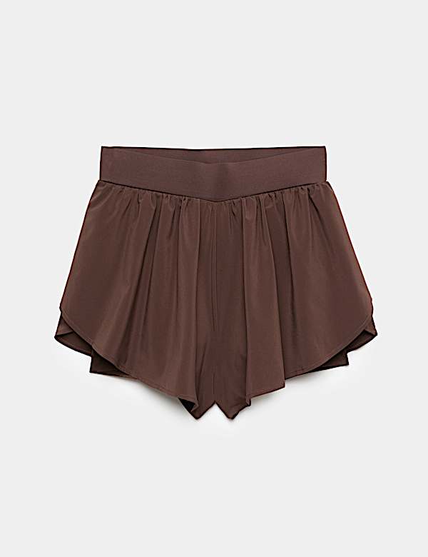 Lightweight Mesh Layered Running Shorts - AU