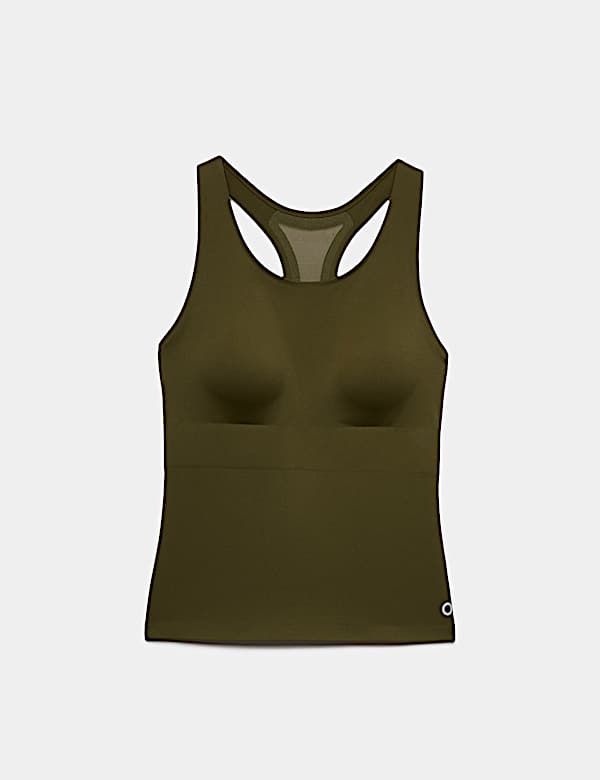 Laser Cut Racer Back Bra Vest - SI