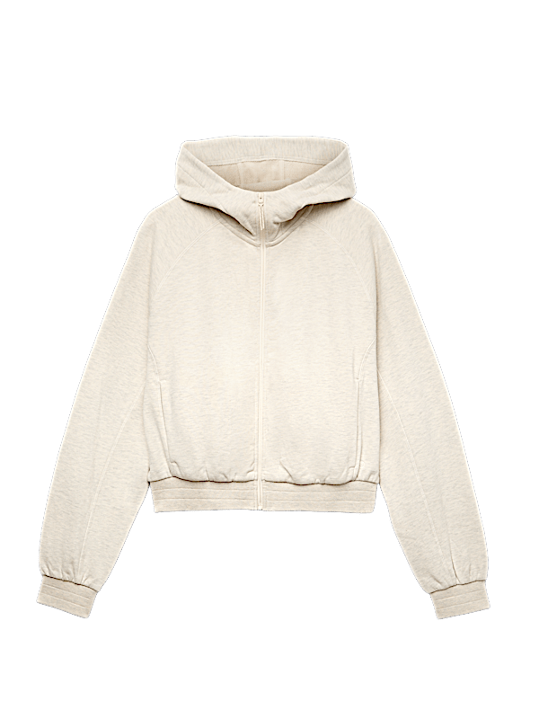 Cotton Rich Relaxed Hoodie