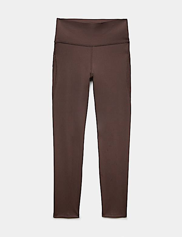 Sculpt&trade;-Leggings mit Mesh-Einsatz auf Taille geschnitten - AT