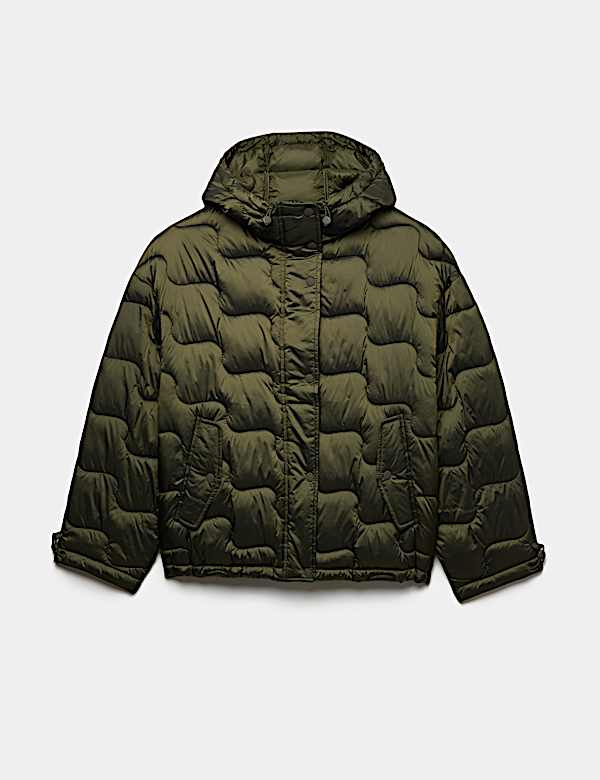 Stormwear&trade; Quilted Hooded Puffer Jacket - JP