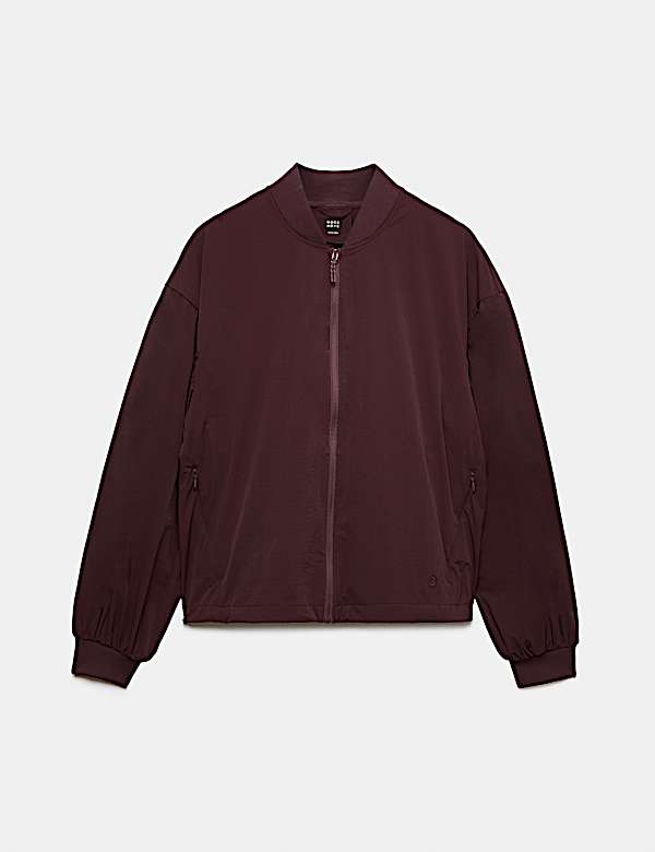 Jaket Bomber Stormwear Tenun dengan Bahan Elastis - ID