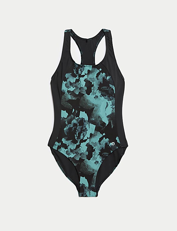 Tummy Control Printed Padded Swimsuit - DE