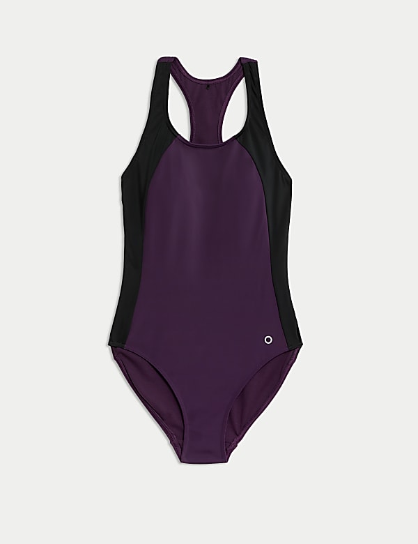 Tummy Control Padded Racer Back Swimsuit - CY