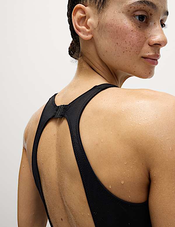 Tummy Control Cut Out Swimsuit - IL