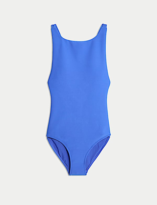 Tummy Control Padded Strappy Swimsuit - FR
