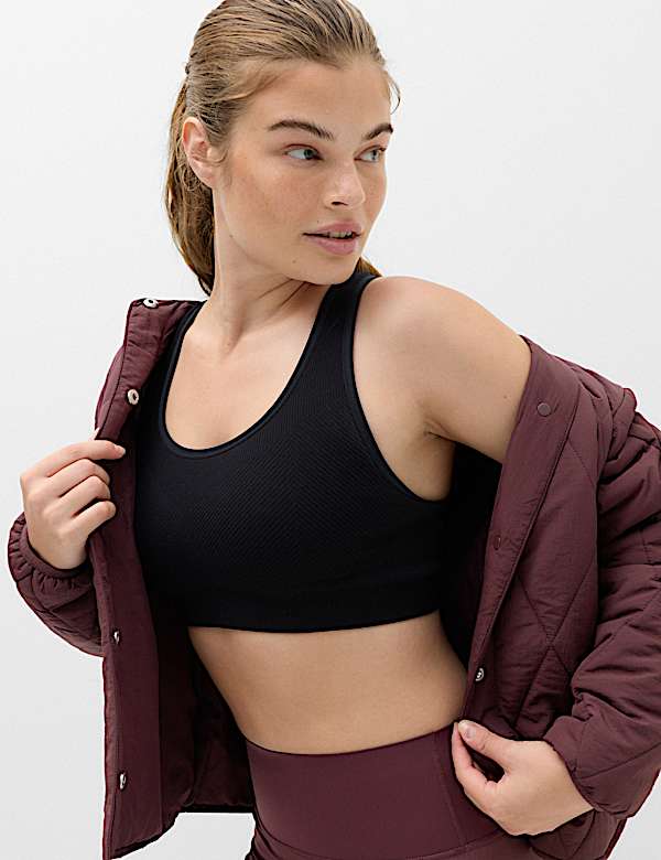 Stormwear&trade; Quilted Collarless Jacket - RS