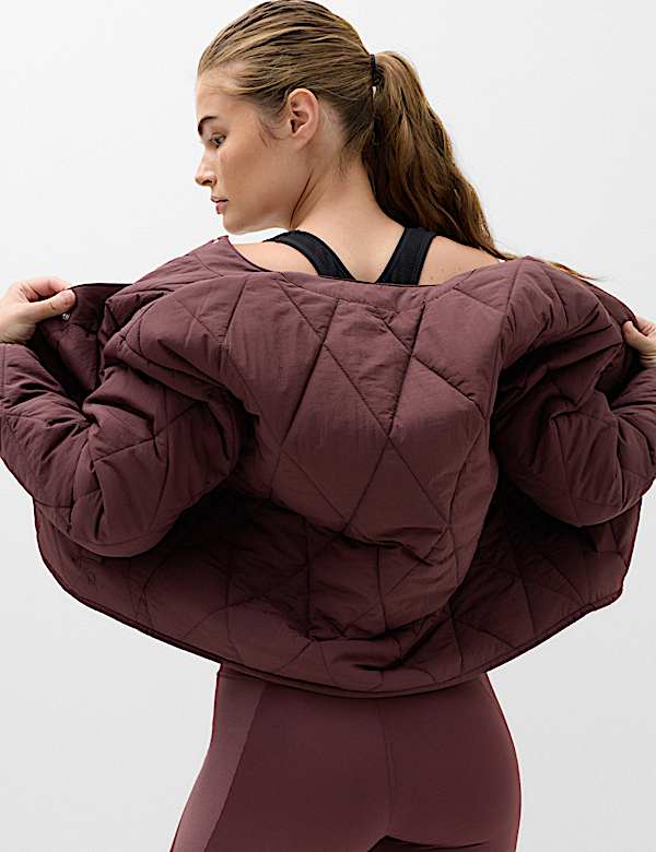 Stormwear&trade; Quilted Collarless Jacket - RS