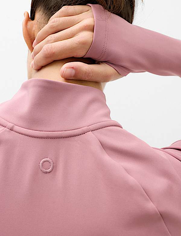 Essential  Half Zip Fitted Running Top - SK