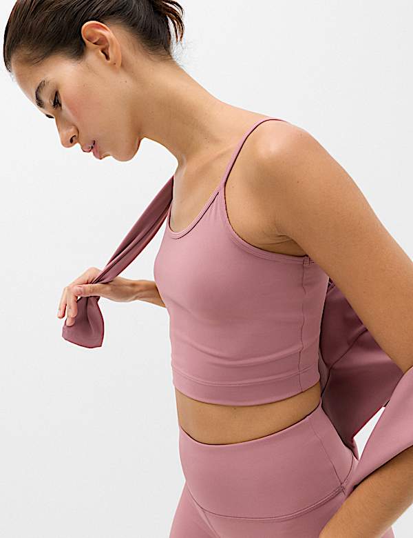Essential korte top met wijde, ronde hals - BE