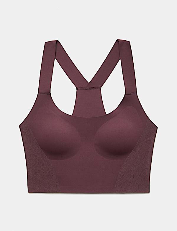 Shimmer Scoop Neck Racer Back Bra Vest - CA