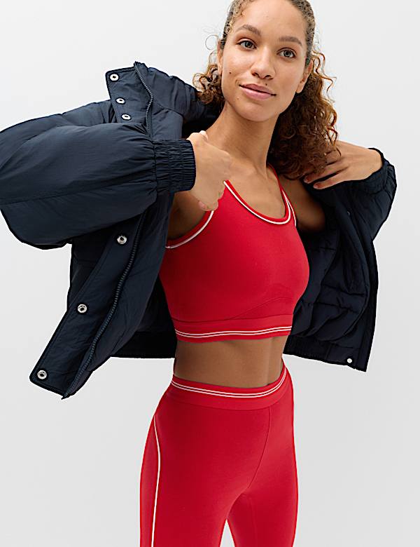 Stormwear Padded Funnel Neck Bomber Jacket - AU