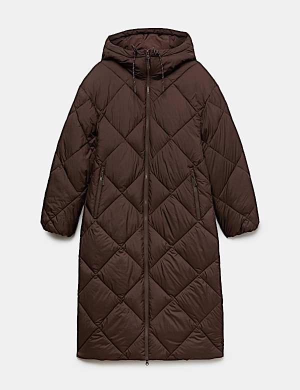 Stormwear Hooded Longline Puffer Coat - NO
