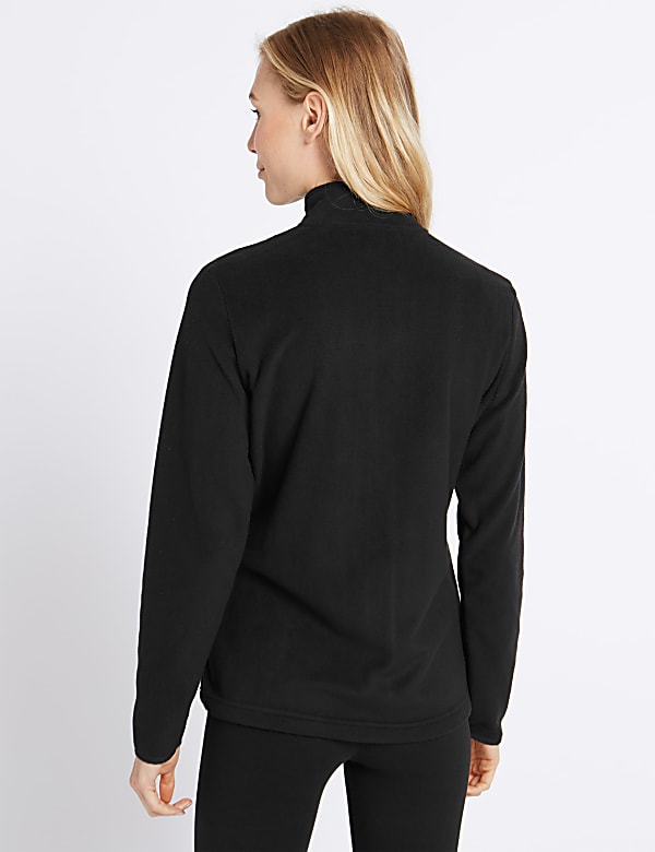 Funnel Neck Fleece Jacket