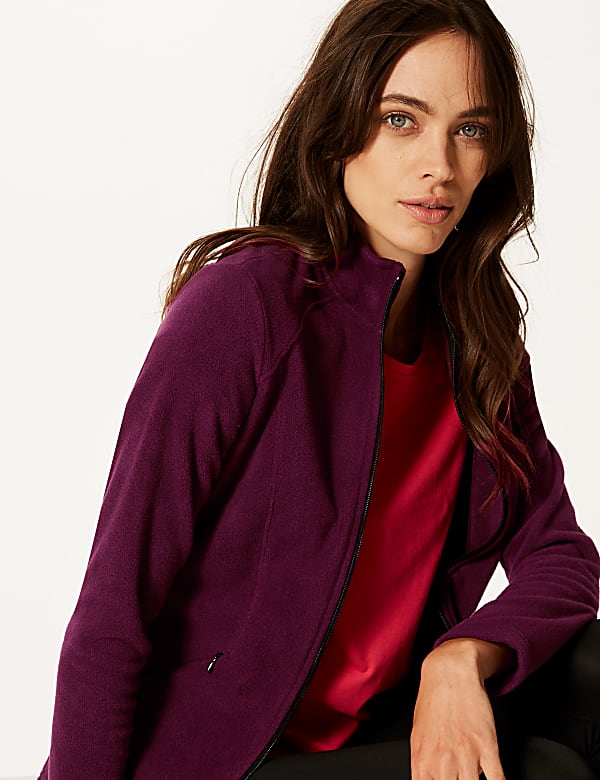 Panelled Fleece Jacket
