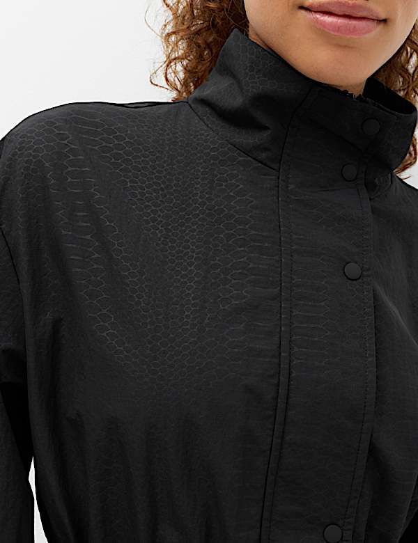 Stormwear Textured Funnel Neck Utility Jacket - AU