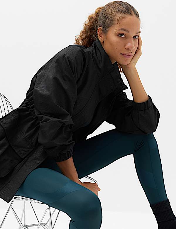 Stormwear Textured Funnel Neck Utility Jacket - AU