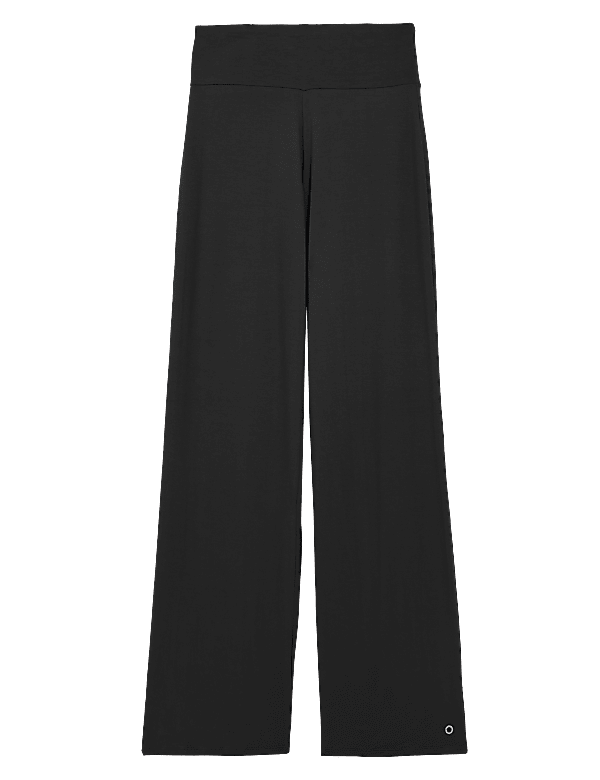 Viscose Mix Plain Loose Fit Trouser