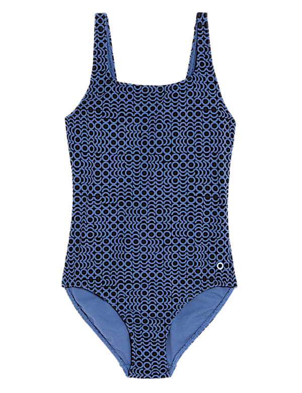 Animal Print Padded Scoop Neck Swimsuit