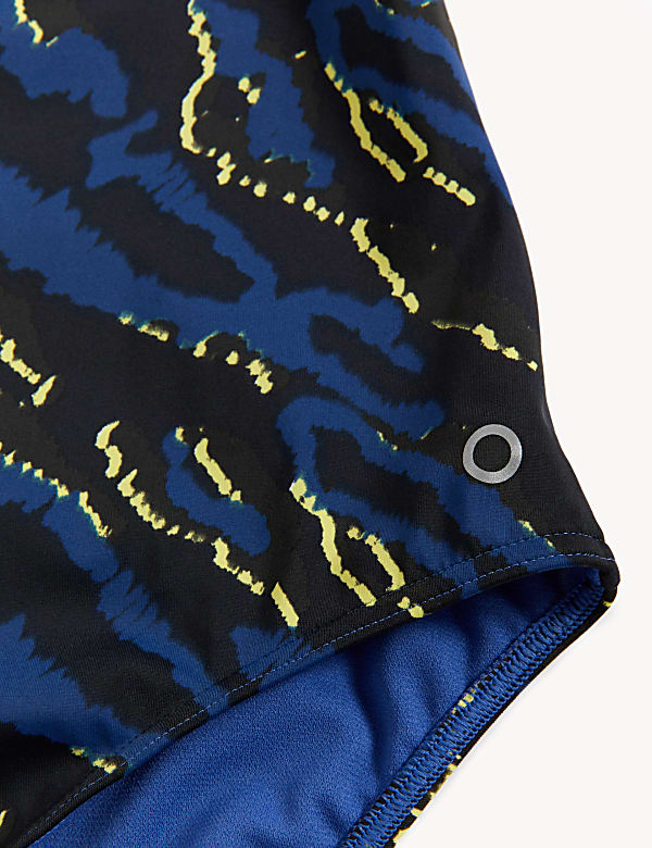 Printed Halterneck Swimsuit