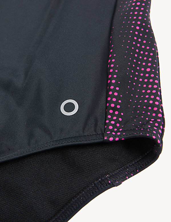 Printed Padded Scoop Neck Swimsuit
