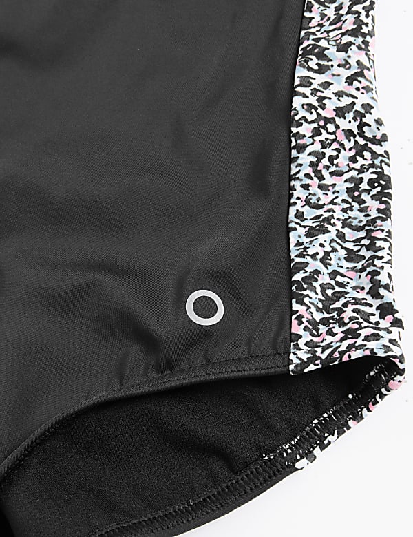 Printed Padded Scoop Neck Swimsuit