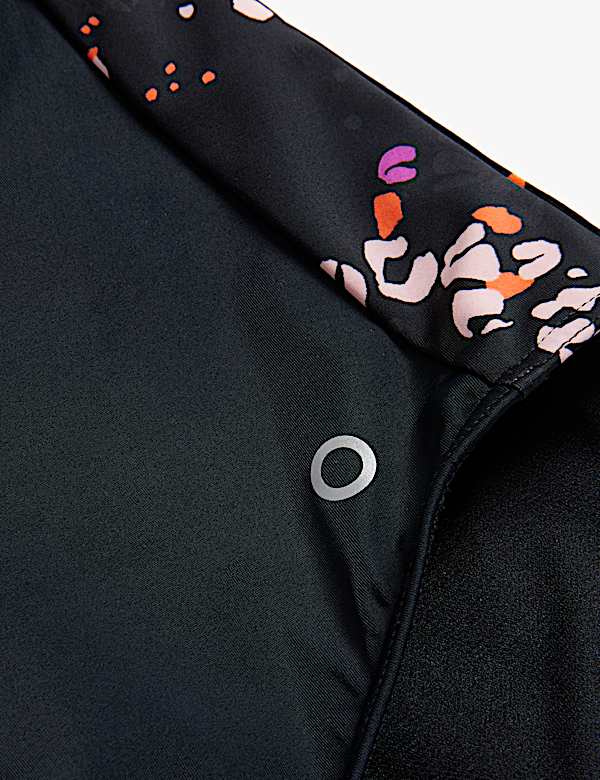 Printed Padded Scoop Neck Swimsuit