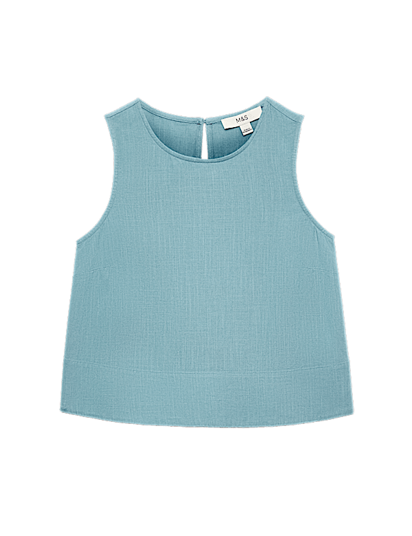 Vest with Linen