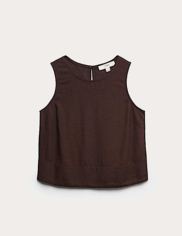 Vest with Linen - US